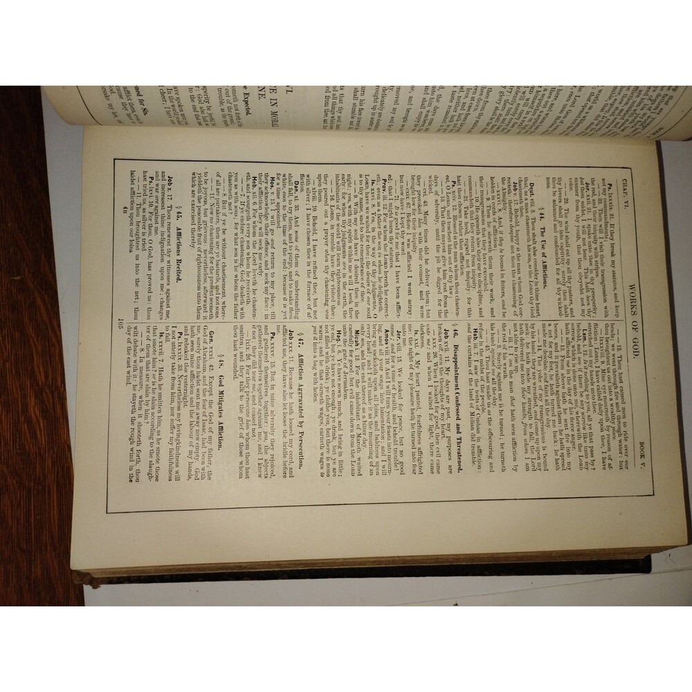 Antique WILMORE'S NEW ANALYTICAL REFERENCE BIBLE - 1904. Very Good-Fine Cond - Picture 13 of 16